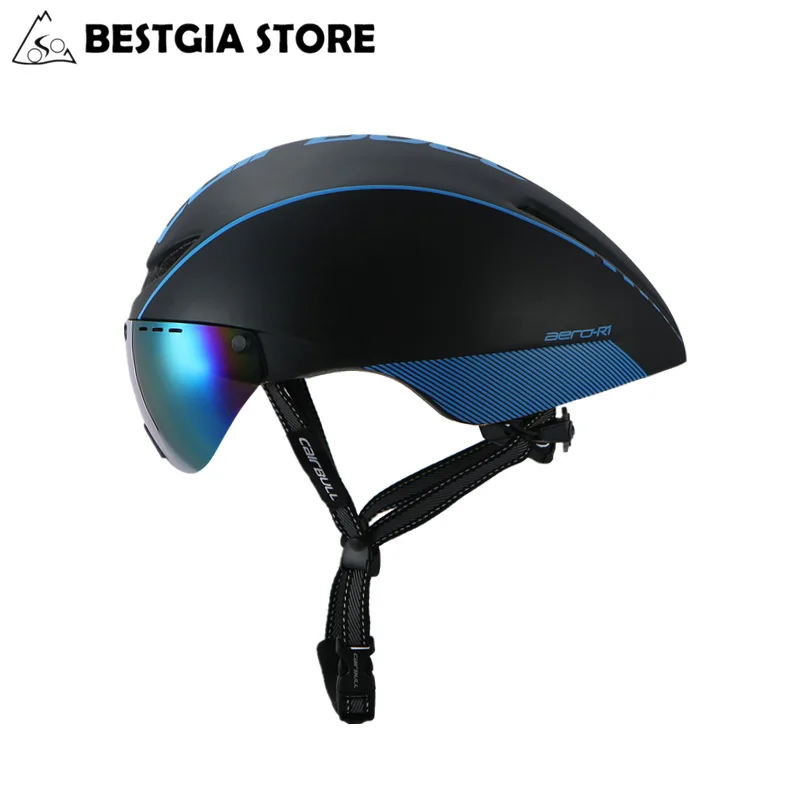 melhor CAIRBULL AERO R1 Capacete de Ciclismo Óculos de Bicicleta Capacete Da Bicicleta Da Estrada de Montanha MTB TT Pneumático Magnético Casco Capacetes de Ciclismo Cap