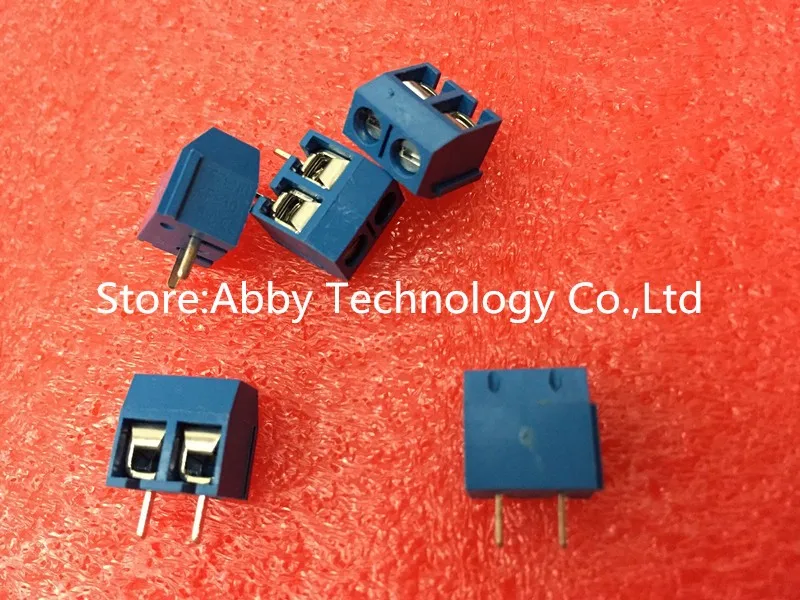 

FREE SHIPPING 50pcs/lot 5.08-301-2P 301-2P 50PCS 2 Pin Screw Terminal Block Connector 5mm Pitch