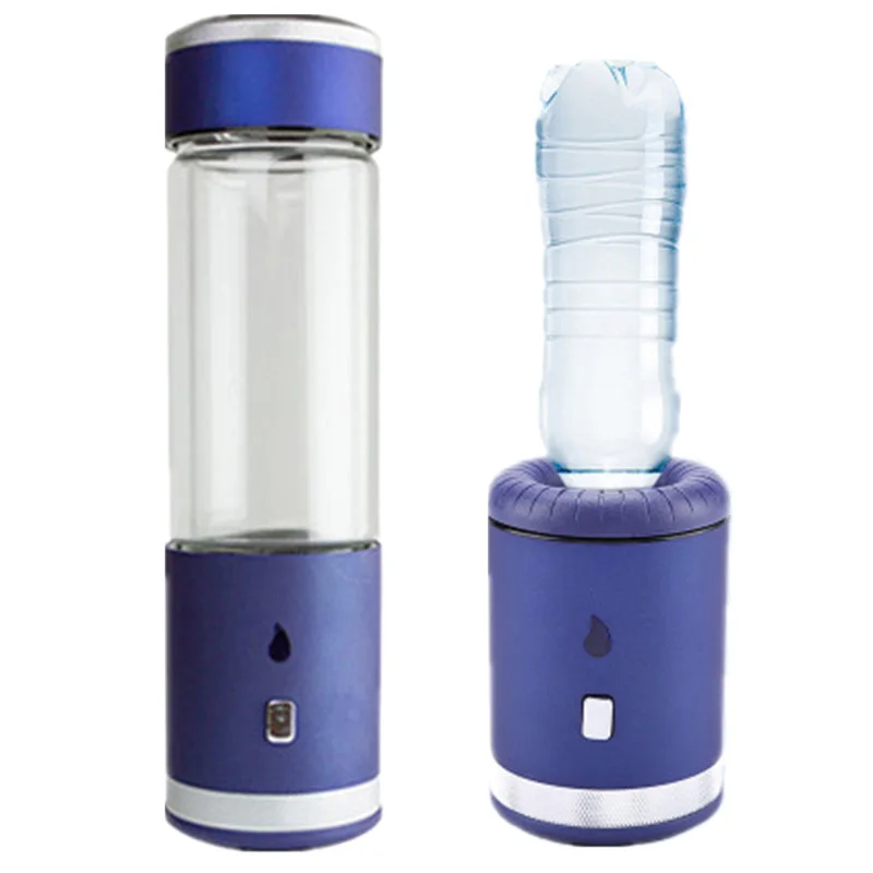 

400Ml Spe/Pem Rechargeable Hydrogen Rich Water Bottle Alkaline Hydrogen and Oxygen Separation Ionizer Generator Anti-Aging Rec