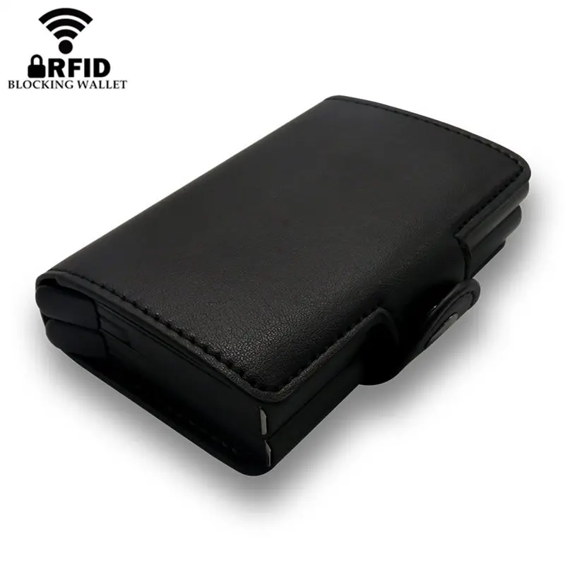 Bisi Goro 2020 металлические держатели для кредитных карт Rfid автоматический набор