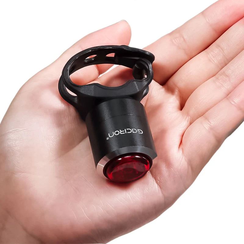 Najtaniej GACIRON Bike tylne światło rowerowe wodoodporne Taillight Mini LED USB akumulator górski lampa tylna automatyczna lampa