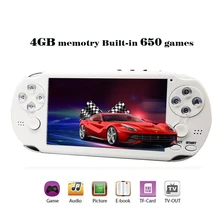 Retro Game Handheld Game Console Consolas De Video Juego 1000 Video Games 64 Bit Black Game Console Portatil PAP GAMETA II