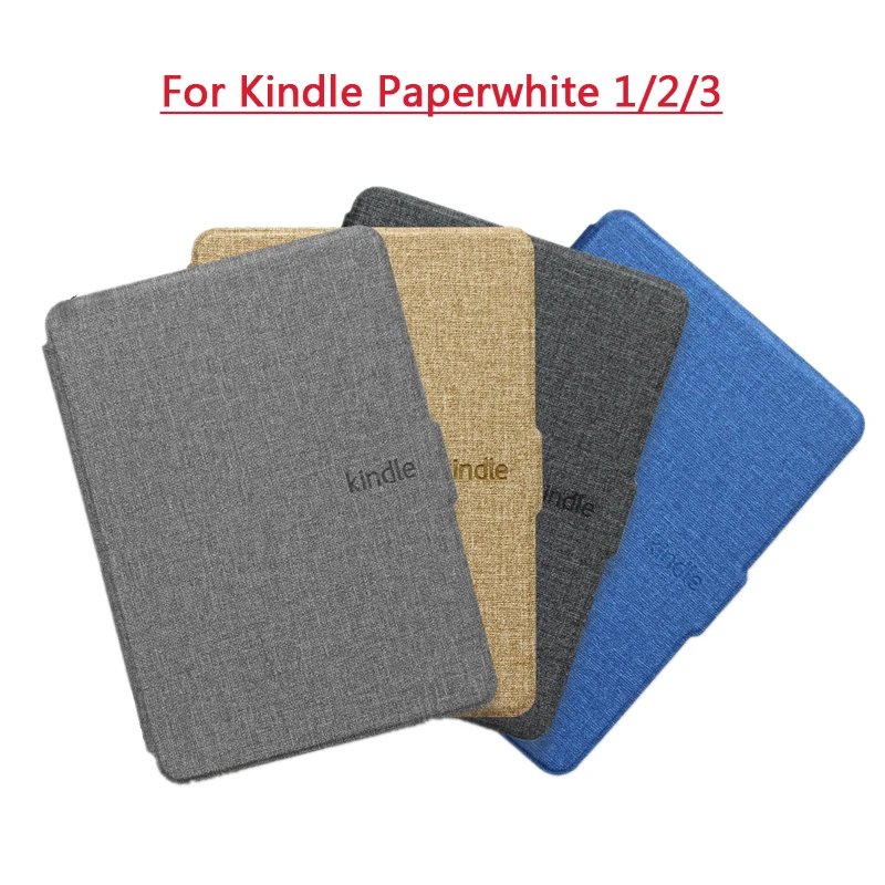 

Magnetic Smart Cover Case Protective Cover Kindle Paperwhite 3 Case For 2015 2017 Kindle Paperwhite 1/2/3 E-Book Case