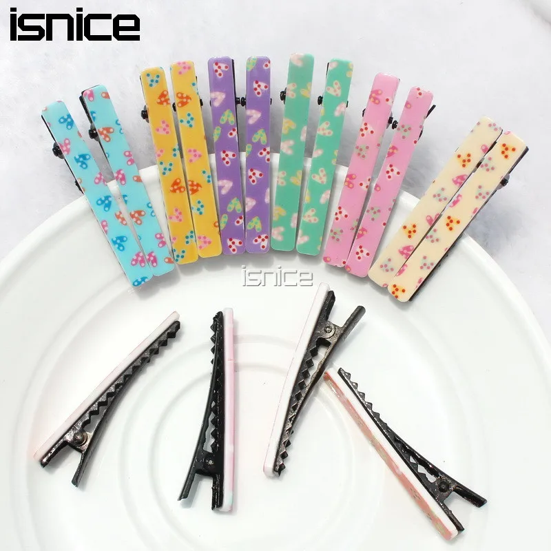 Isnice 12 шт./партия новые модные классические длинные заколки для волос европейские