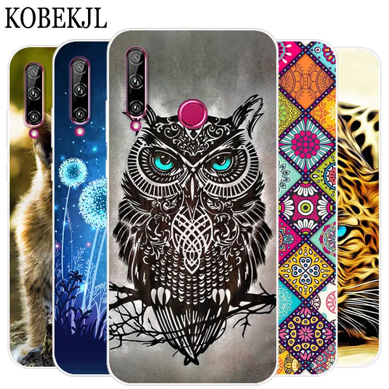 Силиконовый чехол Honor 20 мягкий роскошный из ТПУ с рисунком для телефона Huawei Pro Lite