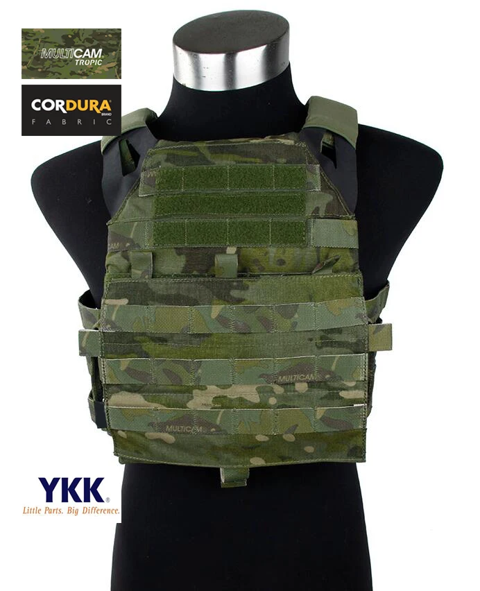 

Rasputin Multicam Tropic JPC 2.0 Plate Carrier Fit Zipper Panel Pouch Tactical Military Vest(SKU051246)