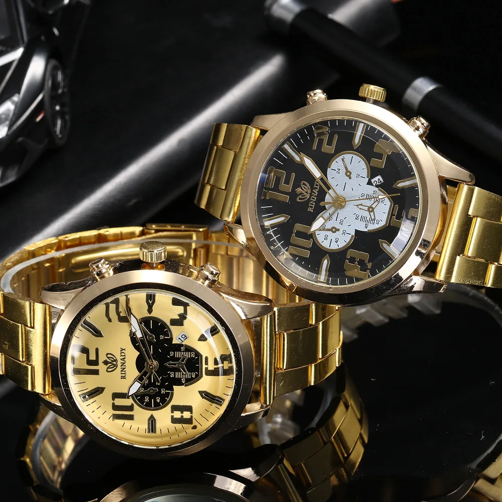 

Fashion Business Men Watches Top Brand Luxury Sport Wristwatch Stainless Steel Mens Watch Horloges Mannen