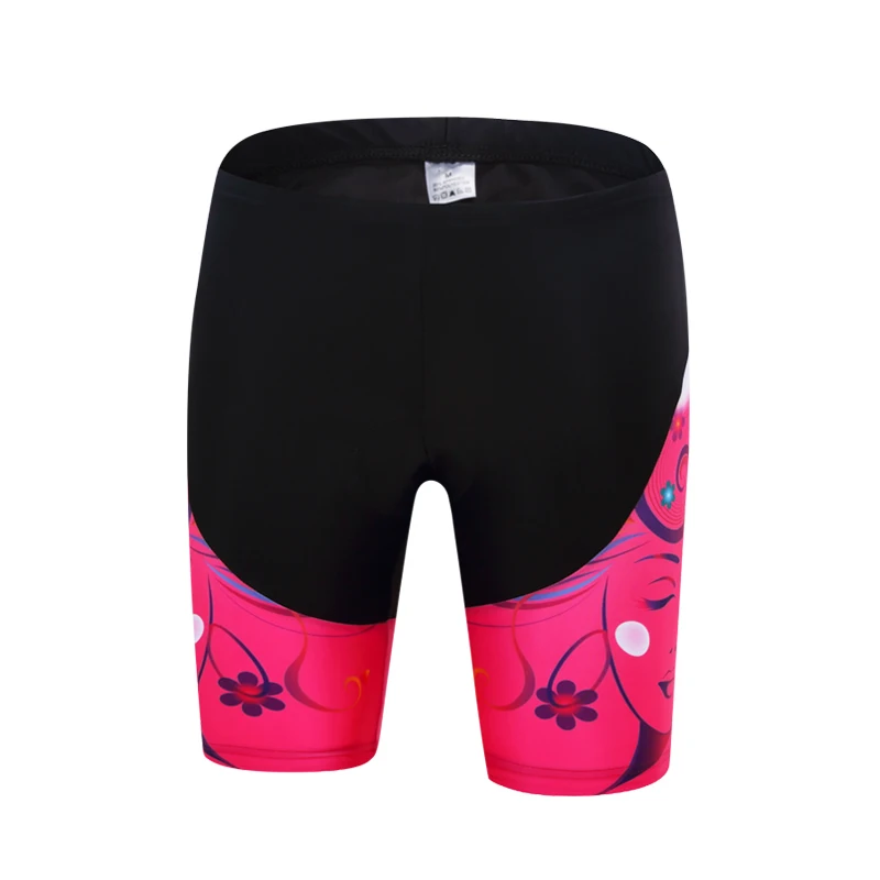 

TELEYI Women Pink Bicycle Ciclismo Lycra Bike Sportswear Breathable Gel Bib Short Bike Team Cycling Short Pant Clothing AW09