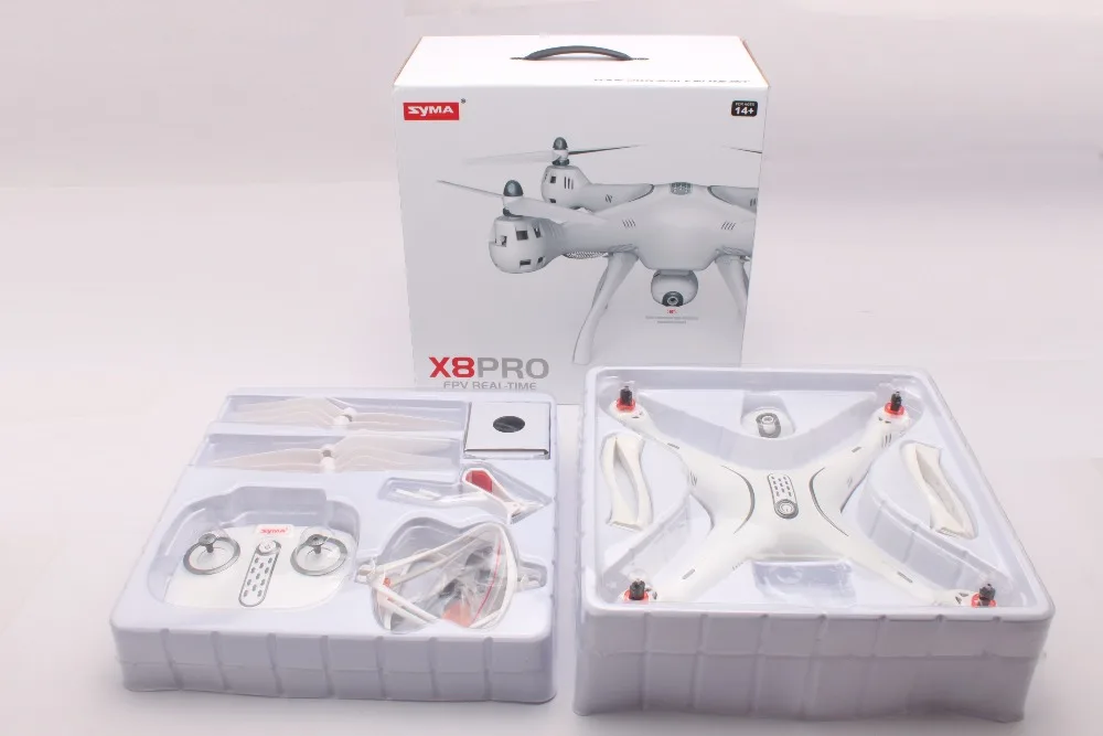 Новейший SYMA X8PRO gps Дрон RC Квадрокоптер с Wifi камерой FPV Профессиональный Квадрокоптер X8 Pro RC вертолет может добавить 4K камеру