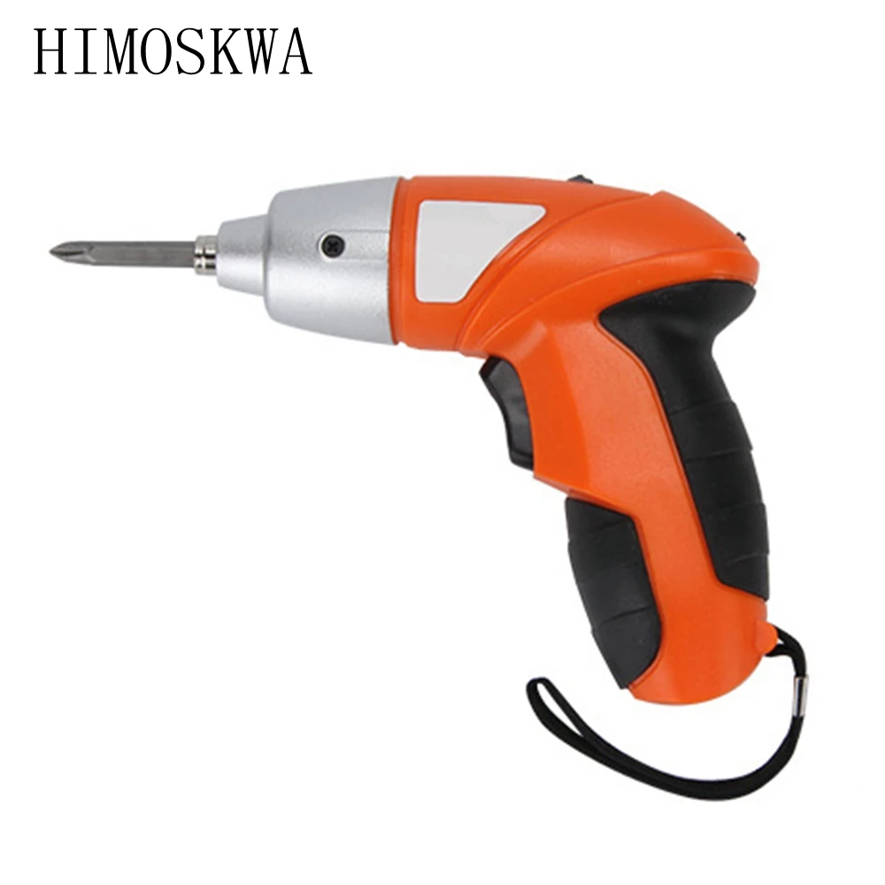HIMOSKWA 4,8 v электрическая отвертка литиевая батарея перезаряжаемая Многофункциональная Беспроводная электрическая дрель