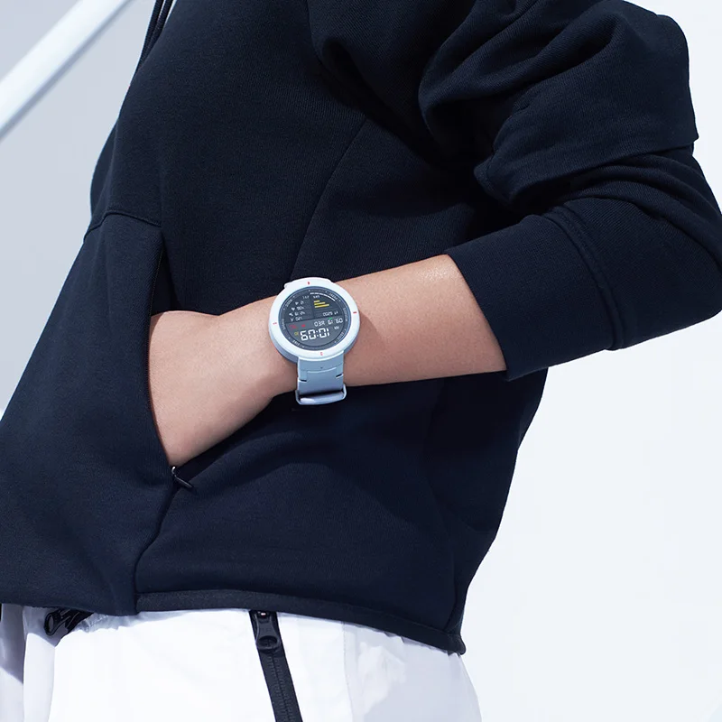 Умные часы Xiaomi Amazfit Verge английская версия 1 3 дюйма AMOLED экран циферблат и ответ на