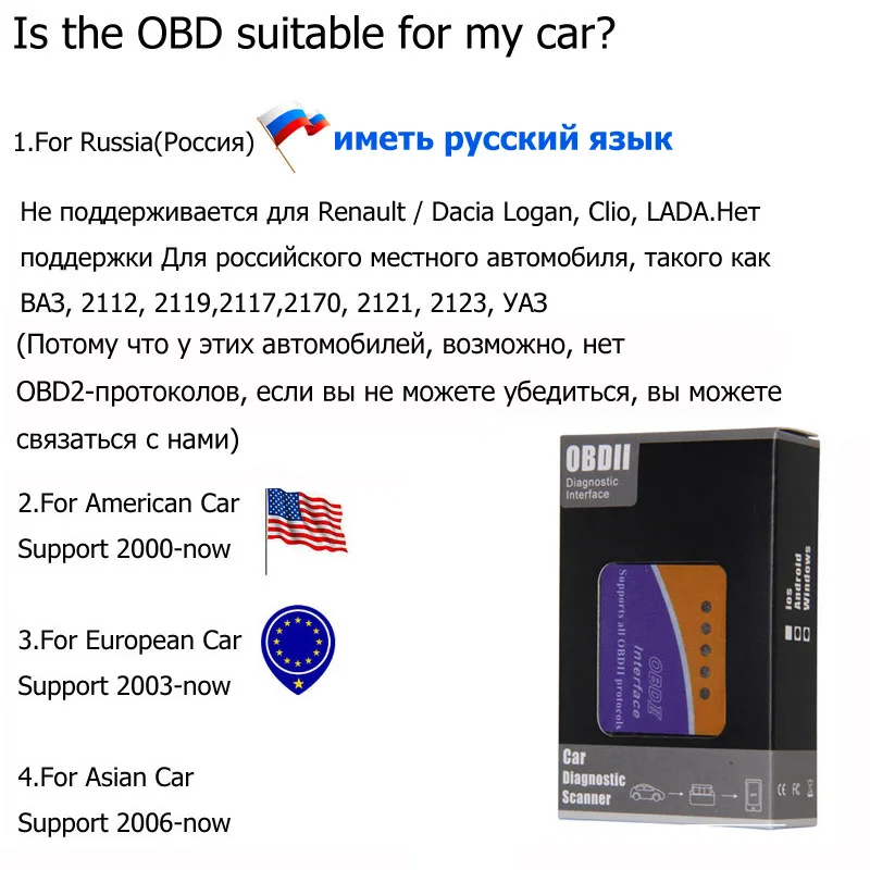 Elm327 Pic18f25k80 V1.5 OBD2 беспроводной автомобильный диагностический инструмент elm327 bluetooth V1.5 OBD2 сканер Elm 327 1,5 OBD 2 Wi-Fi ODB2
