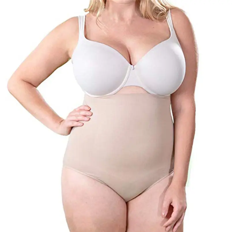 New Women Summer Autumn Fashion Control Panties Shape-wear Ultra-Thin High-Waist Body Hip Lift Up Casual Daily Bodysuit  #4R07 (1)