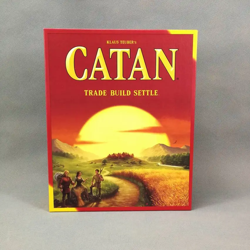 Die Siedler von Catan настольная игра The Settlers of Catan 5-6 игроков Ocean Basic version Carcassonne Monopolys Dixit карточные игры