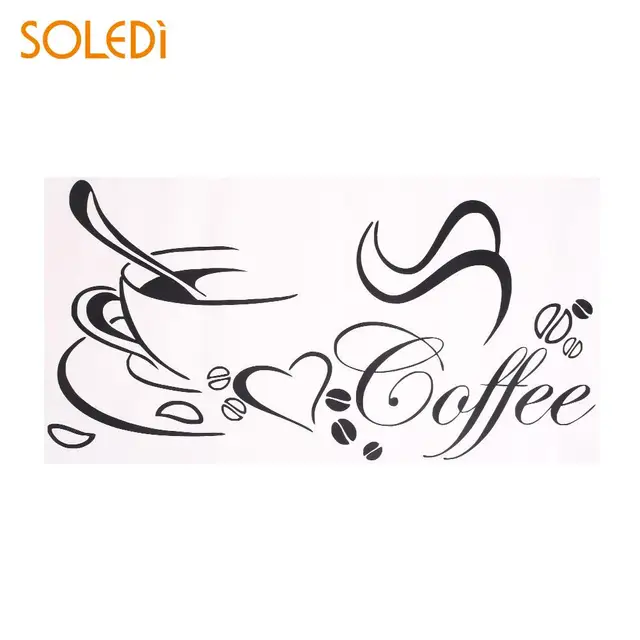 Special Offers Creative Coffee Cup Wall Sticker PVC Removable Dining Room Home Decal Decoration Plane Wall Stickers Special Offers Creative Coffee Cup Wall Sticker PVC Removable Dining Room Home Decal Decoration Plane Wall Stickers