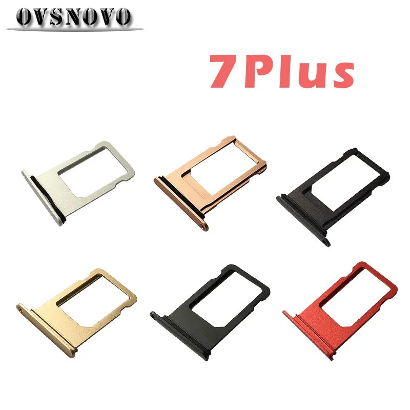 

Micro Nano SIM Card Tray for iPhone 7Plus Customize IMEI Repair SIM Card Holder Adapter for iPhone 7P Replacement Assembly Parts