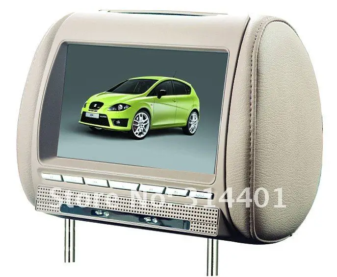 wholesale 8 inch 8.5 inch car Headrest with HD LCD headrest monitor