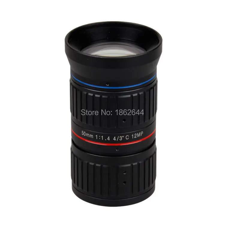 

12MP ITS/IR lens 50mm F1.4 and 4/3" format for CCTV starlight camera/C-M50(12MP)-43F14
