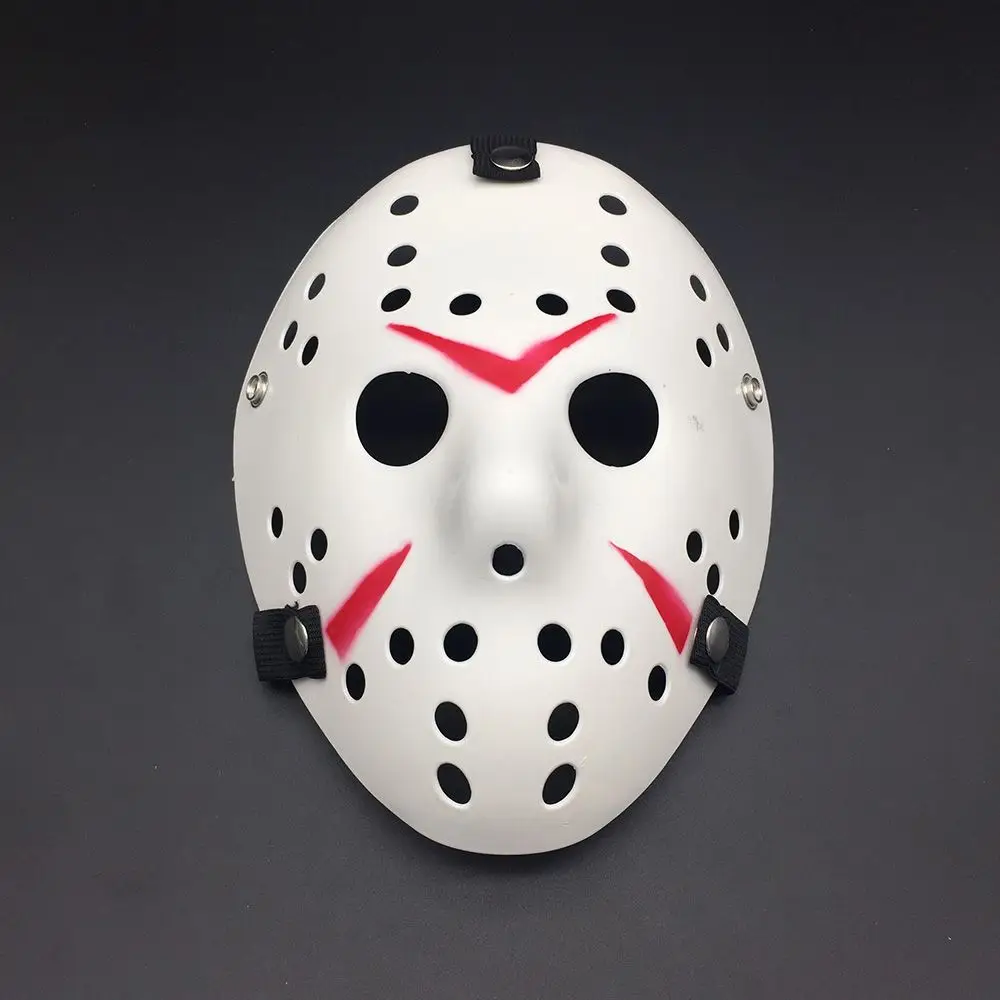 Buy Party Masks Voorhees Scary Prop Hockey Make face