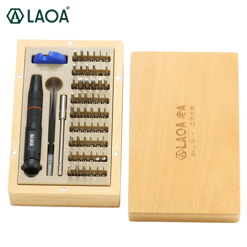 

LAOA 58 in 1 iPhone Repair Set Precise Repair Screwdrivers Set for cellphone Computer Phone Repairing Hand Tools