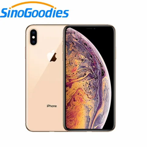 New Apple iPhone Max 6 5 inch OLED Display LTE Original Smart Phone 4gb RAM 64gb 256gb 512gb ROM A12 IOS12 Smartphone