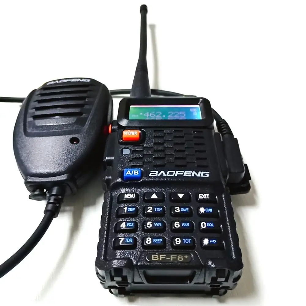 5 шт портативная рация ручной микрофон для Baofeng UV-5R радио с PTT микрофоном K портом портативная радиоколонка для UV 5R 82 888s