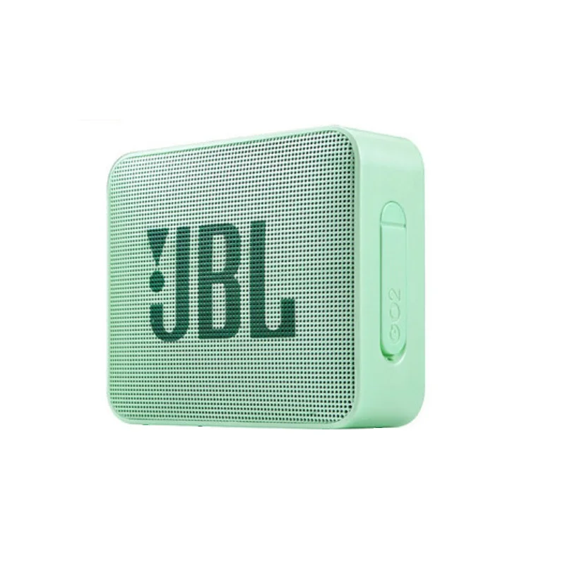 JBL Go 2 Мини Портативный беспроводной IPX7 водонепроницаемый Bluetooth динамик с сабвуфером бас-эффект - Цвет: Зеленая трава