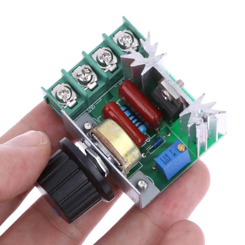 

2000W SCR Electronic Voltage Regulator Speed Controller Dimmer Thermostat