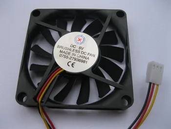 

24 Pcs Brushless DC Cooling Fan 13 Blade 7010S 5V 70x70x10mm 3 wire