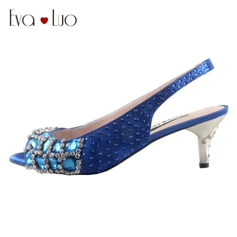 royal blue dress sandals