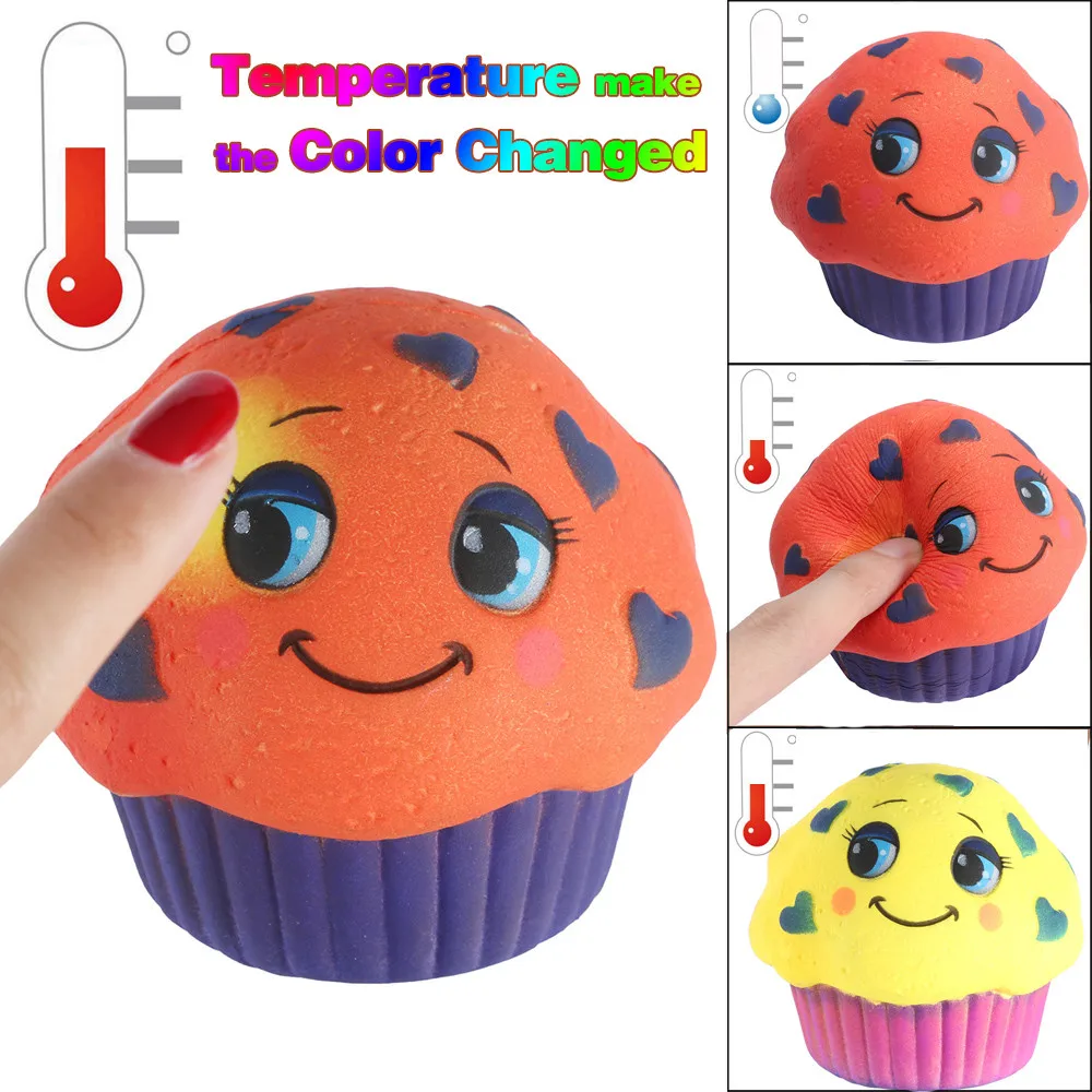 Температура Изменение цвета замедлить рост Ароматические Squeeze Игрушка снятие стресса подарок