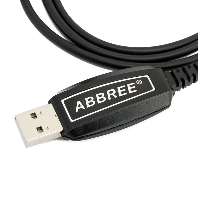 Abbree usb programming cable win xp/win7/win8/win10 for abbree ar-f1 ar-f2 ar-f6 ar-f8 ar-889g walkie talkie handheld radio