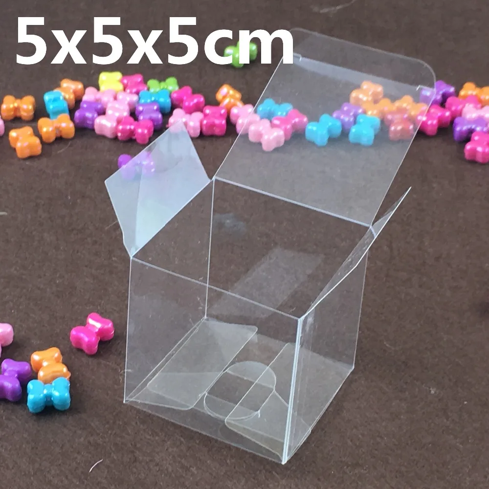 

100pcs/lot cupcake boxes Transparent pvs boxes of cookies, cake. cake paper boxes