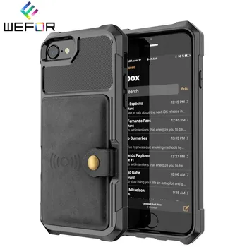 

Luxury PU Leather Wallet Case for iPhone 6 6s 7 8 Plus X XS XR XX MAX Cases Wallet Flip Cover Buckle for iPhone Phone XR Fundas