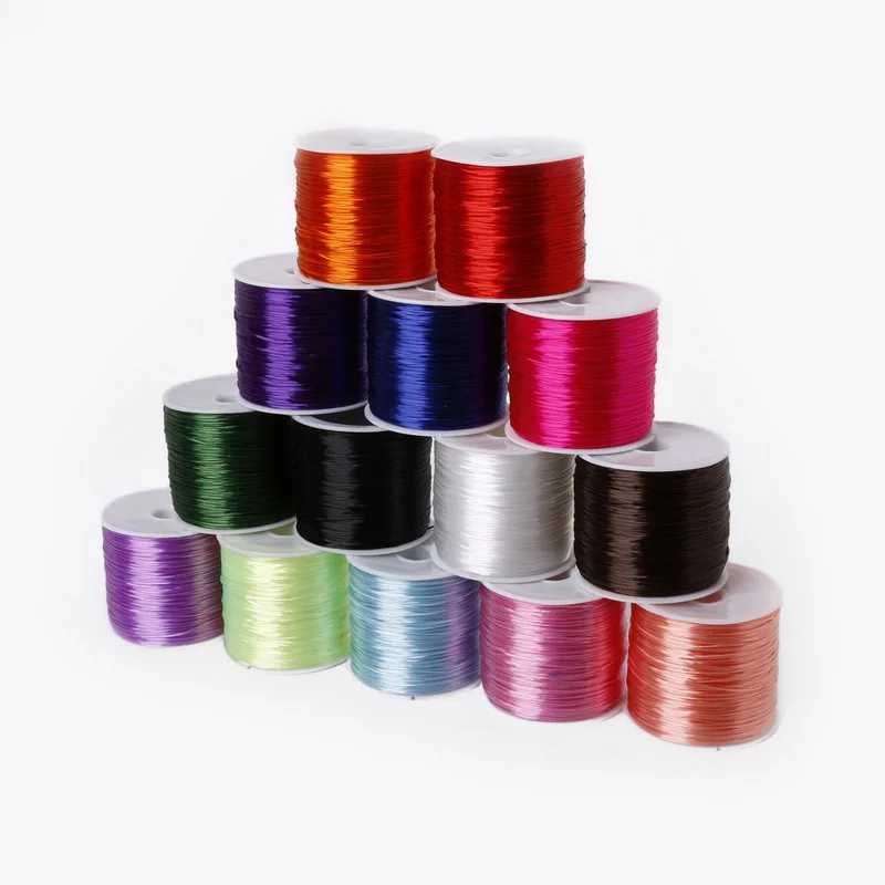 

Dia 0.7mm 50m/roll Stretch Crystal Beading Line, Elastic Beading Cord/Wire/String/Thread DIY Jewelry Making