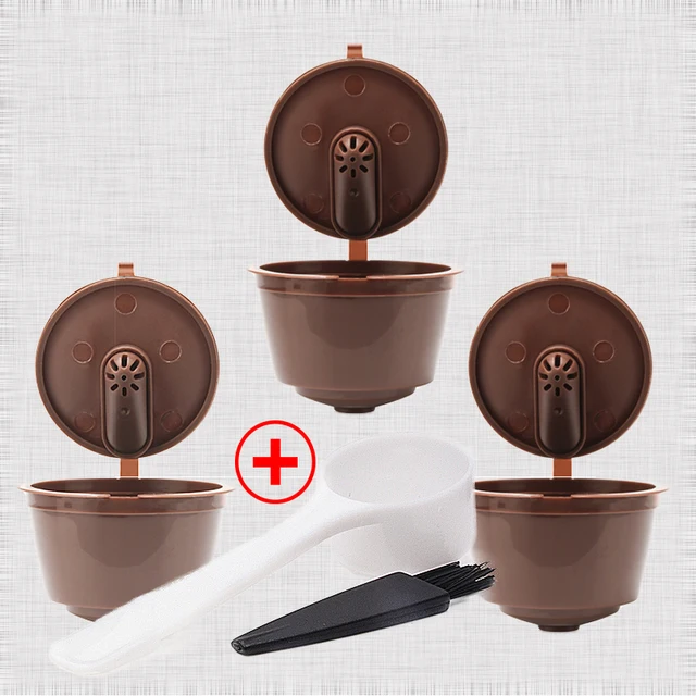 Special Price French Press Filters Dolce Gusto Coffee 3rd+1 Coffee Scoop 1 Brush Dolce Gusto Reusable Capsule Cafe