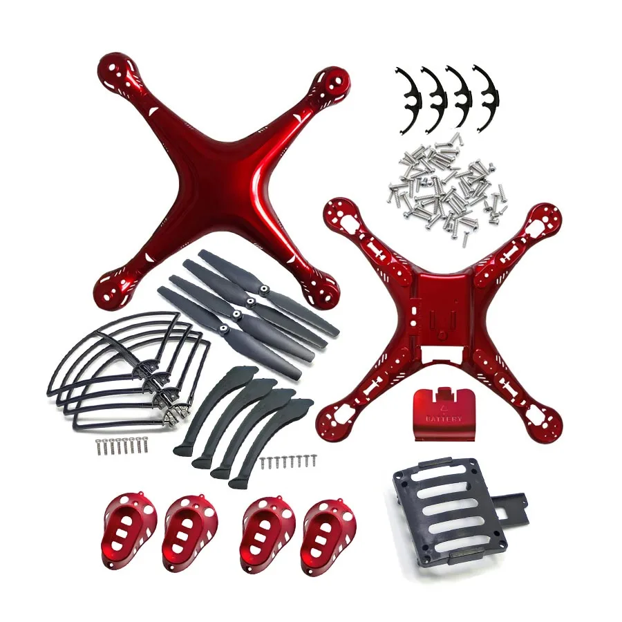 

4 Colors SYMA X8/X8C/X8W/X8G/X8HC/X8HW/X8HG Plastic Parts Main Body Shell Cover And Gear Propeller Protective Frame Landing Gear