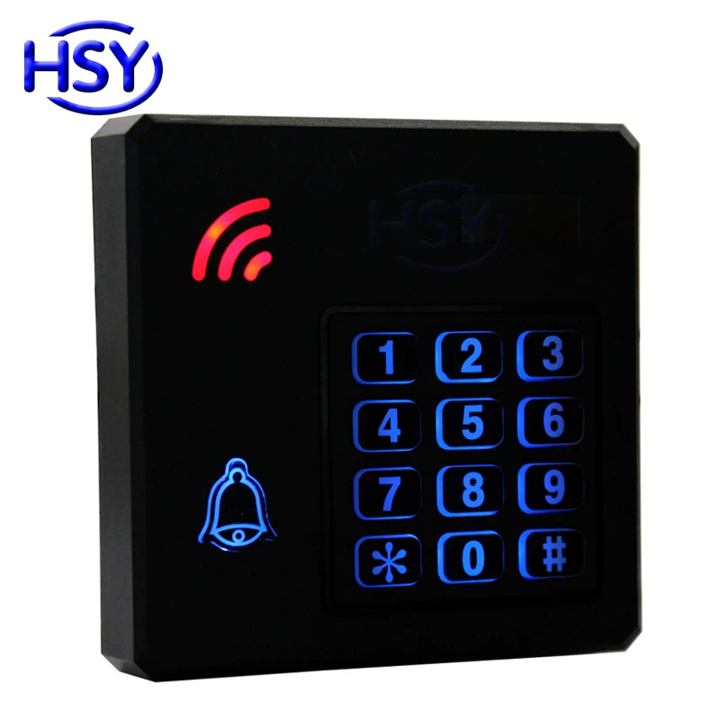 HSY RFID Клавиатура кард ридер Близость EM ID управление доступом 13 56 Mhz HF IC MF карты
