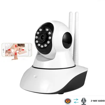 

WIFI IP Security Camera 720P robot HD video Home Security Surveillance 360 Night Vision Two-way Audio Motion Detection Camera