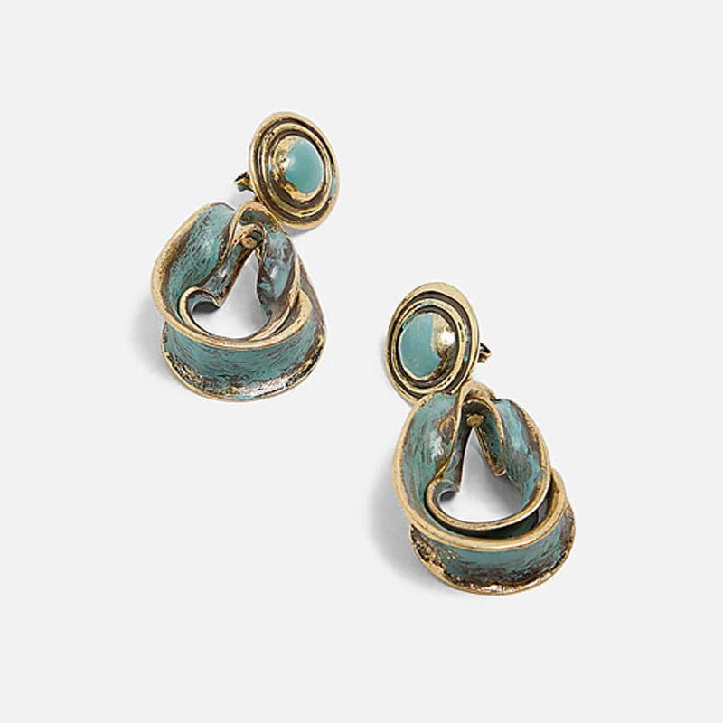 

Ztech Fashion Za Earrings for Women Mix Styles Vintage Bohemian Wedding Statement Jewelry Parry Drop Earrings Dangle Bijoux