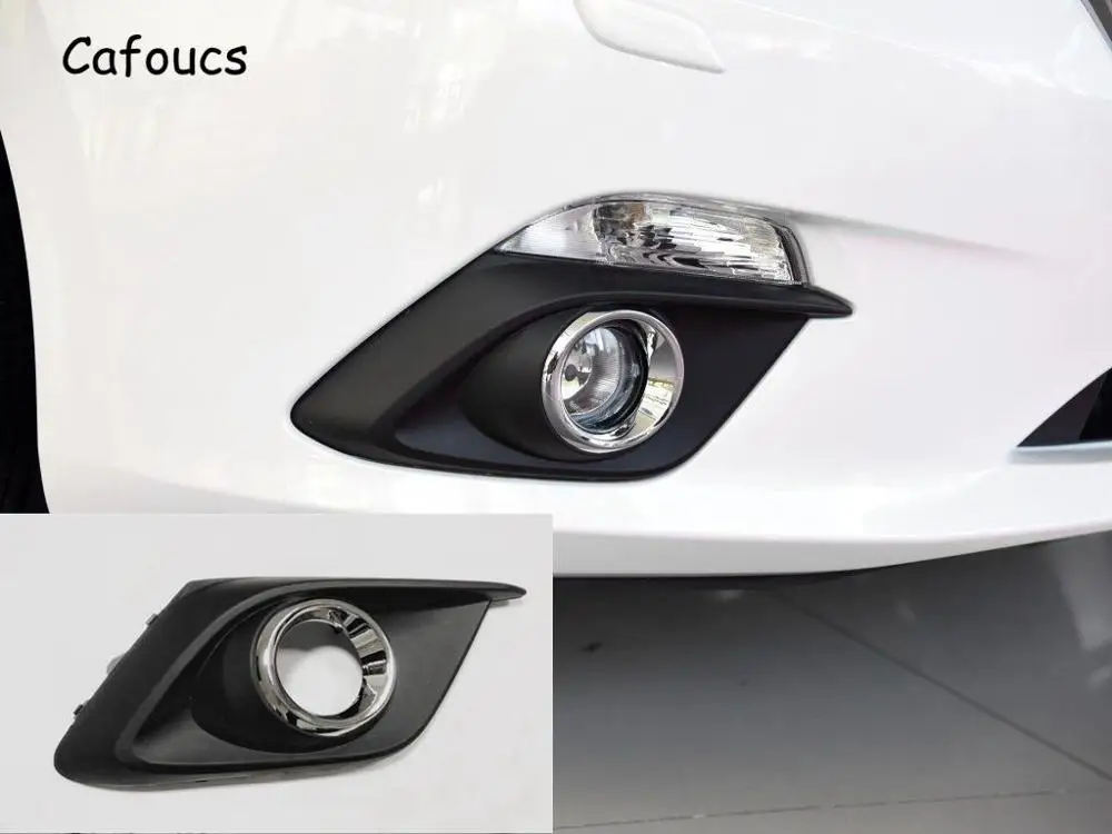 Cafoucs для Mazda 3 Axela передний бампер фары Противотуманные фары капот BKD1-50-C11 BKD1-50-C21 - Цвет: New Right side RH