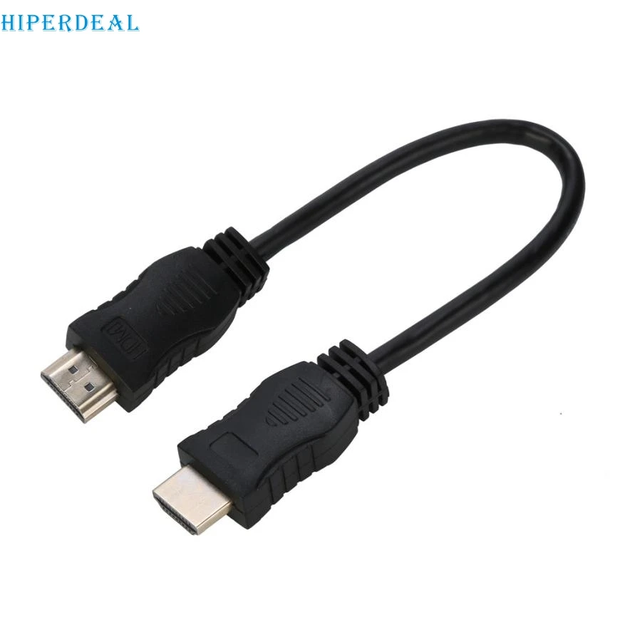 HIPERDEAL 20 см HDMI 1,4 HDTV кабель позолоченный 28 AWG Cat 2/CL2/FT4 HDMI к HDMI кабель Прямая поставка# M