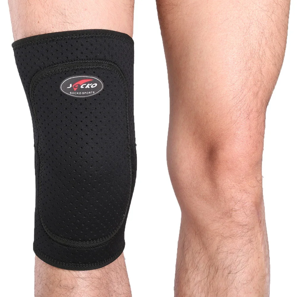 Sports Leg Knee Patella Support Brace Wrap Protector Knee Pads Sleeve