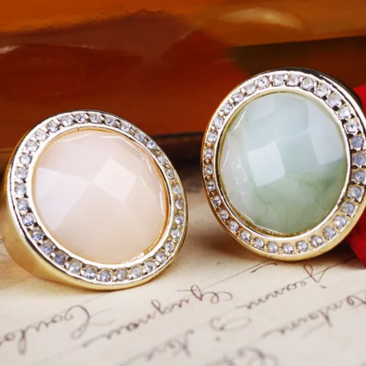 

Fashion Women Jewelry Gem Rhinestone Crystal Earrings r036t ABC