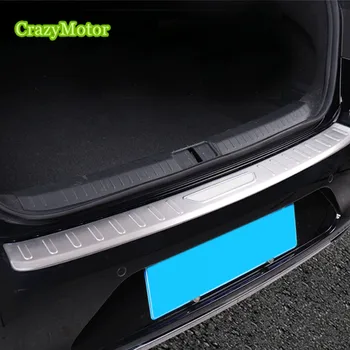 

For VW Volkswagen Passat B8 4-door Sedan 2017-2019 Stainless Rear Trunk Outer Bumper Plate Protector Guard Cover Car Styling