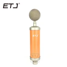 ETJ Marca Microfone do Estúdio de Gravação Microfone Condensador Microfone de Karaokê A1 Frete Grátis