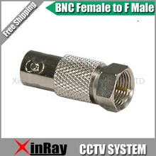 Free Shipping 10pcs BNC Female TO F Female,Camera DVR Connector Adapter,CCTV Accessories ,Wholesale XR-AC33