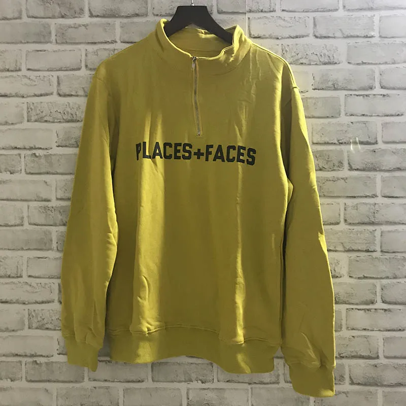 Толстовка с капюшоном PLACES + FACES мужская и женская хлопковая Повседневная высокого