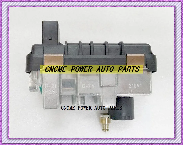 Turbo Electronic actuator solinoid valve 6NW009550 767649 G74 For Land Rover Defender 2.2L TDCI Turbocharger (2)