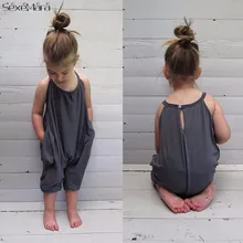 Детские комбинезоны для девочек; Новинка года; летний женский комбинезон для маленьких девочек; комбинезоны; мягкие модные сарафаны для девочек; одежда